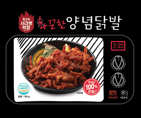 불닭발(국내산)150g  *전자렌지용*