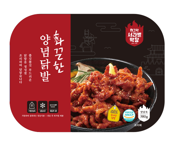 화끈한 양념닭발 380g